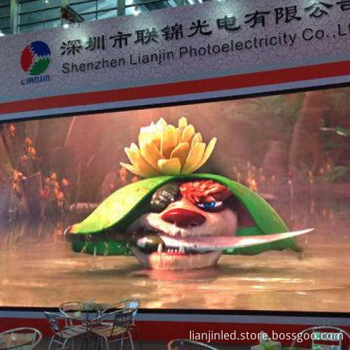 P6 LED Display Sign with 3-in-1 SMD and 3 to 38m Optimal Viewing Distance